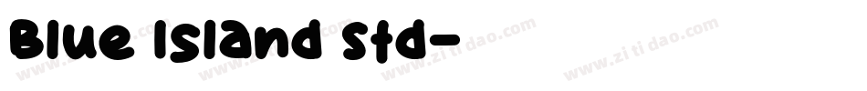 Blue Island Std字体转换
